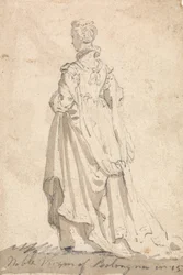 Studio di costume figurativo - Nobile vergine di Bologna